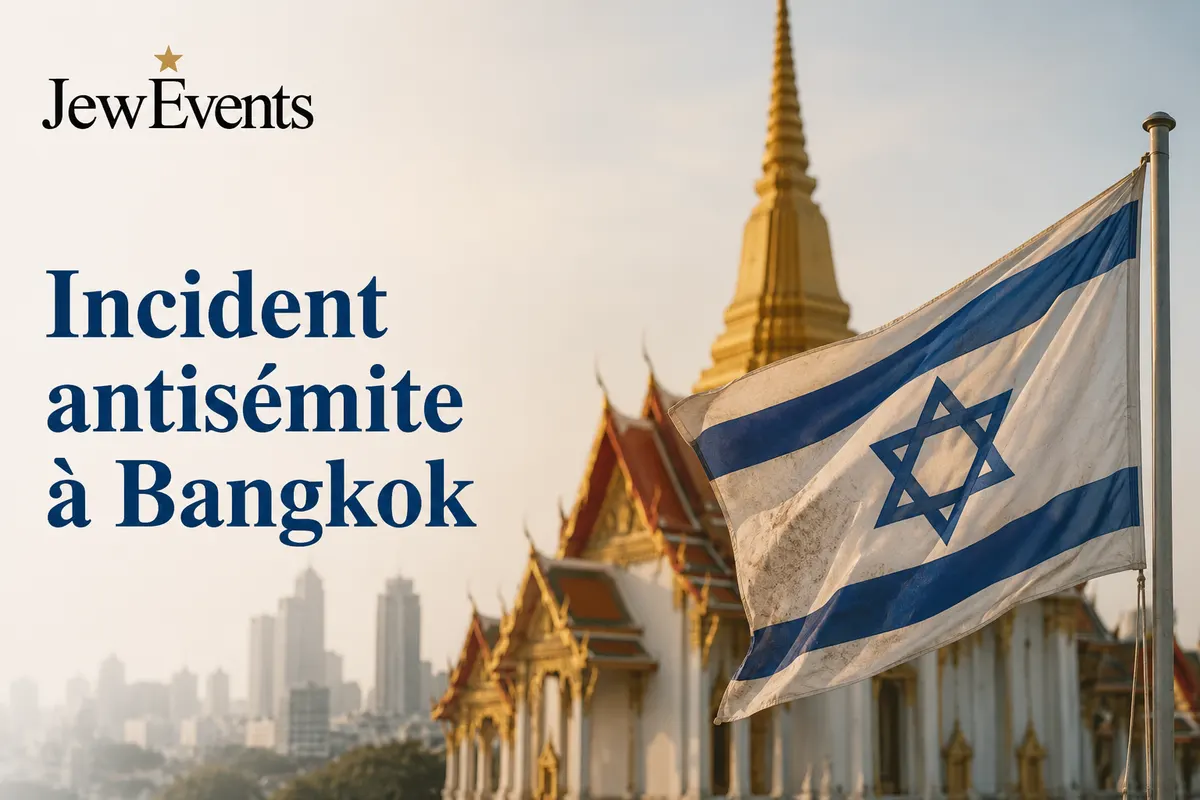 Incident antisémite à Bangkok — pancarte « Pas de touristes israéliens »