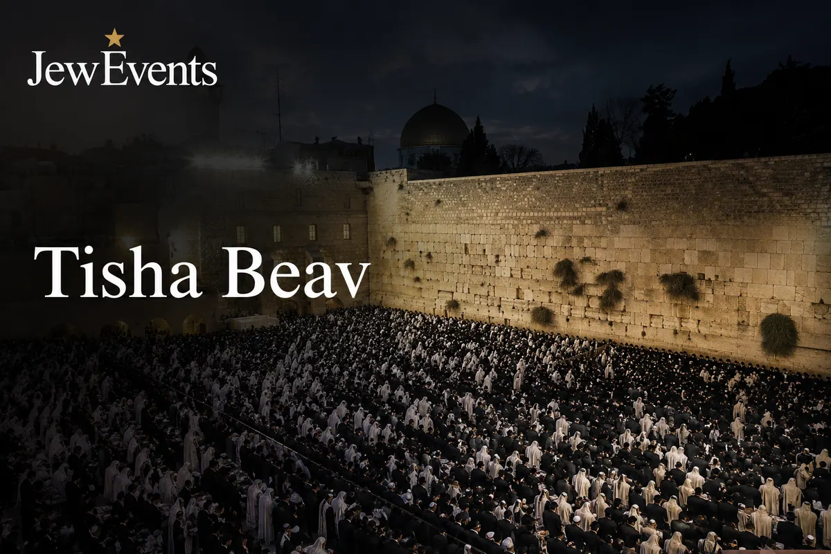 Ticha BeAv, le 9 Av — jour de deuil du peuple juif